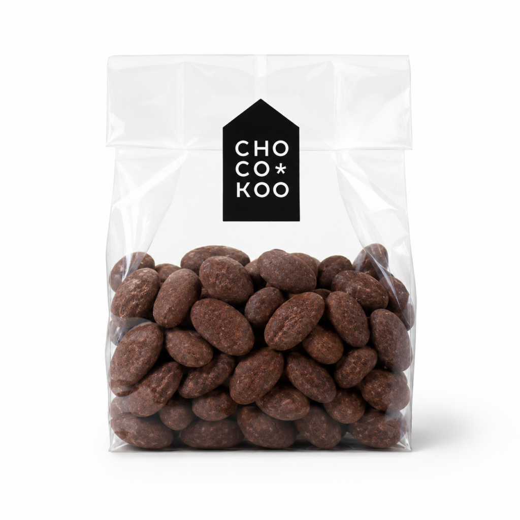 Chocokoo röstitud kakaooad tumedas šokolaadis 100g